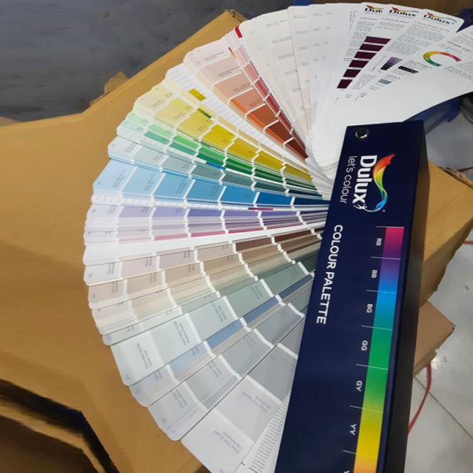 Cây quạt màu Sơn Dulux 2022 mới nhất