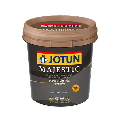 Jotun Majestic Đẹp Và Chăm Sóc Hoàn Hảo Bóng Nội Thất