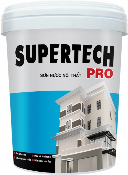 SƠN TOA NỘI THẤT SUPERTECH PRO 18L